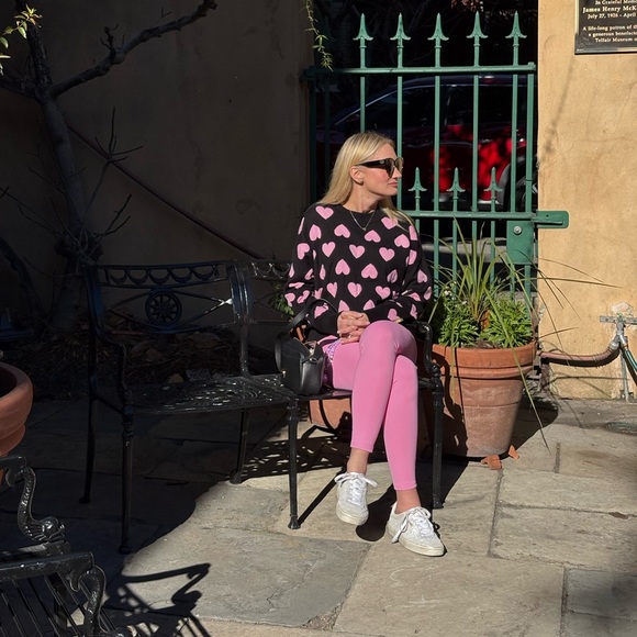 Beach Riot Piper Legging Berry Love Waffle Small Like New - Picture 5 of 5